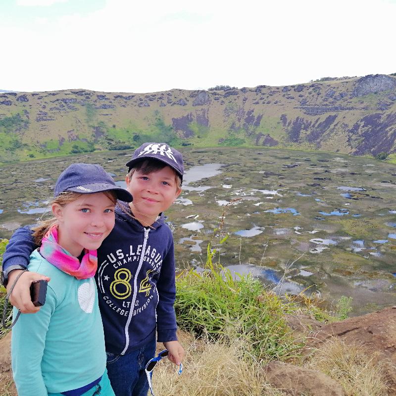 Île de Pâques : randonnée au volcan
